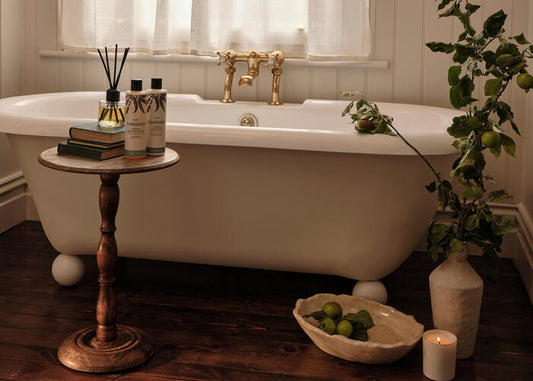 How to style your bathroom the Cowshed way